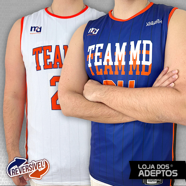 T-shirt Basquete Reversível Team MD